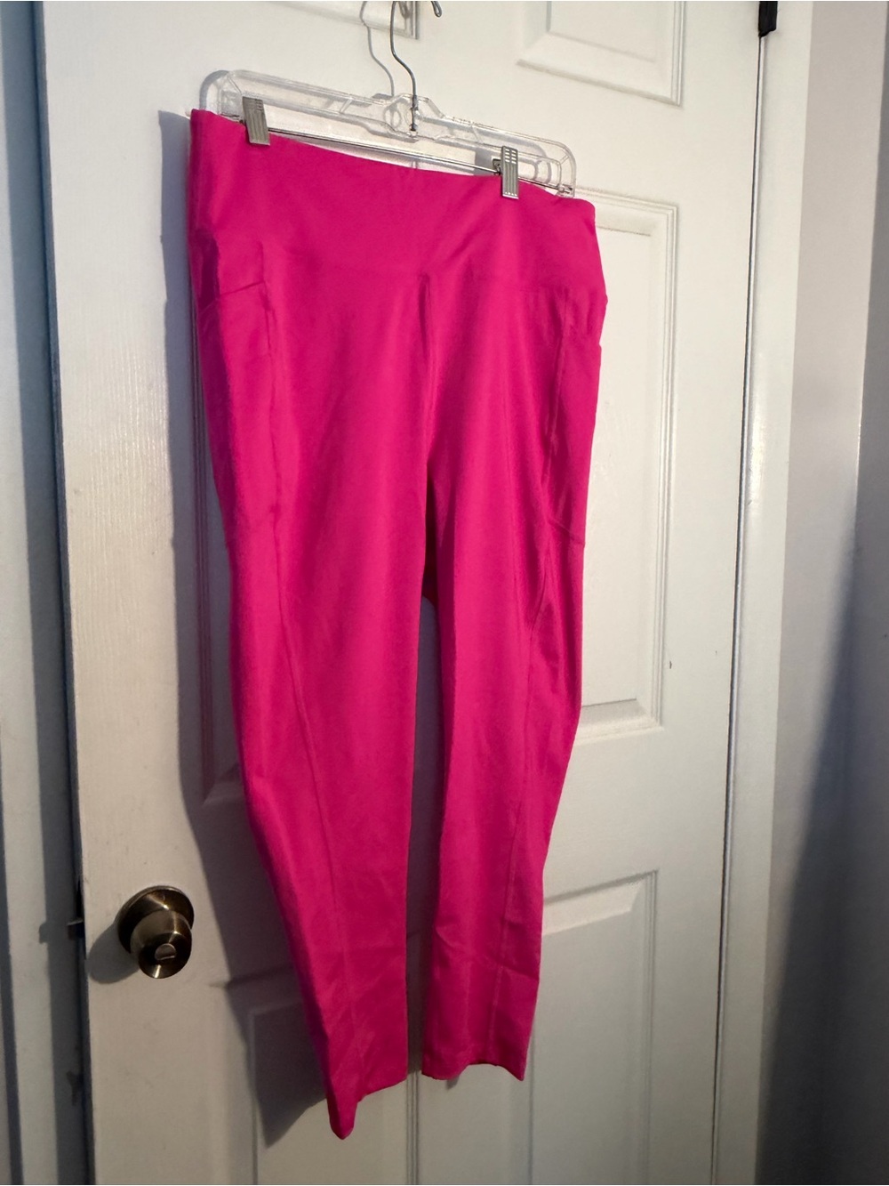 LuLaRoe Bright Hot Pink Leggings